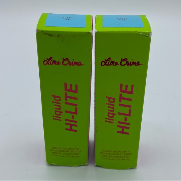 Lime Crime Other - NEW Bundle Lime Crime Liquid Hi-Lite blue ice